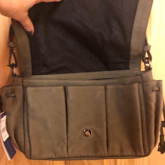 NWT Rebecca Minkoff Alice Suede Messenger Bag - Picture 7 of 12